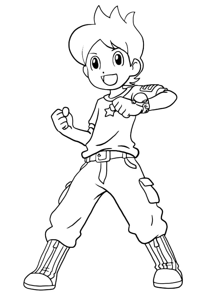 Nathan Adams fra Yo-kai Watch fargelegging