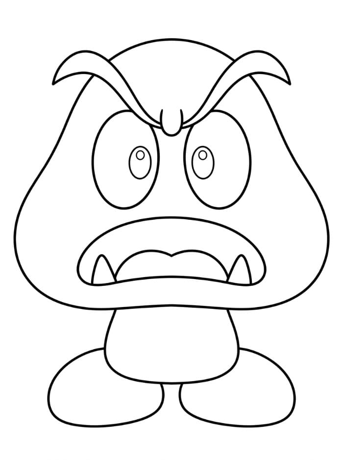Overrasket Goomba fargelegging