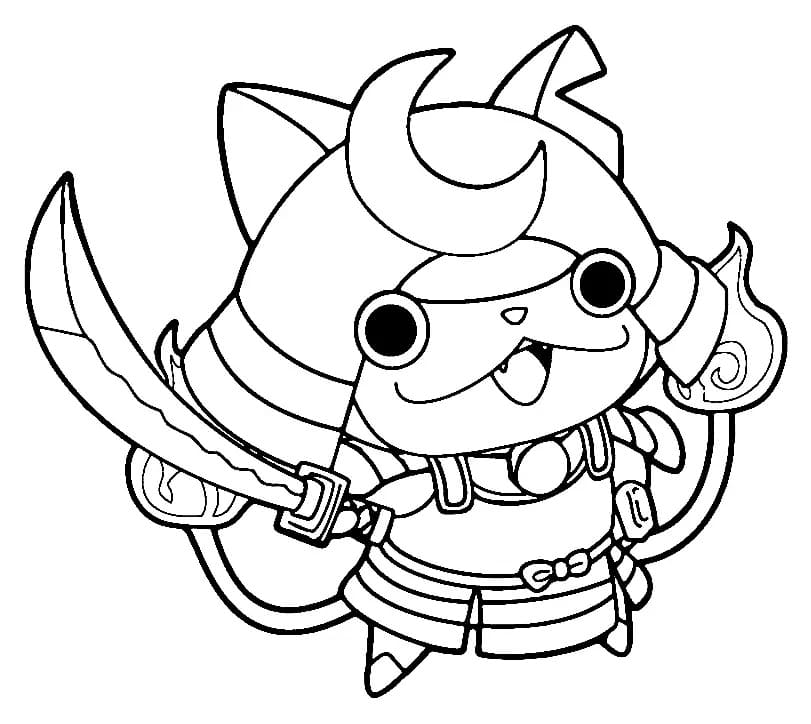 Shogunyan fra Yo-kai Watch fargelegging