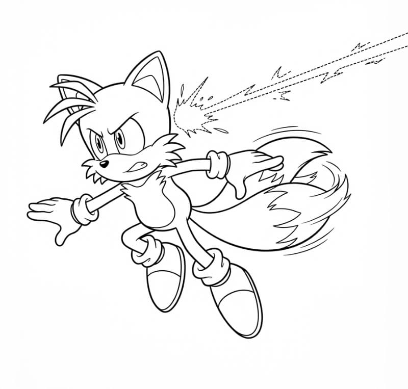 Tails blinker fargelegging