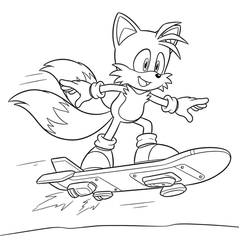 Tails fargelegging