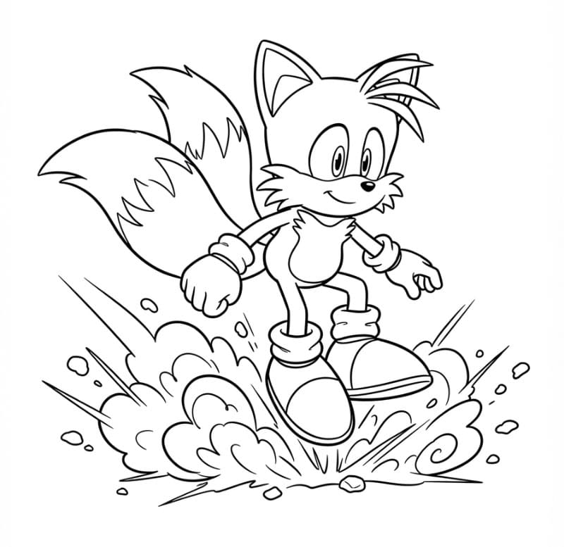 Tails lander fargelegging