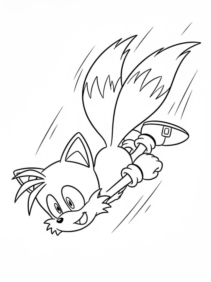 Tails stuper fargelegging