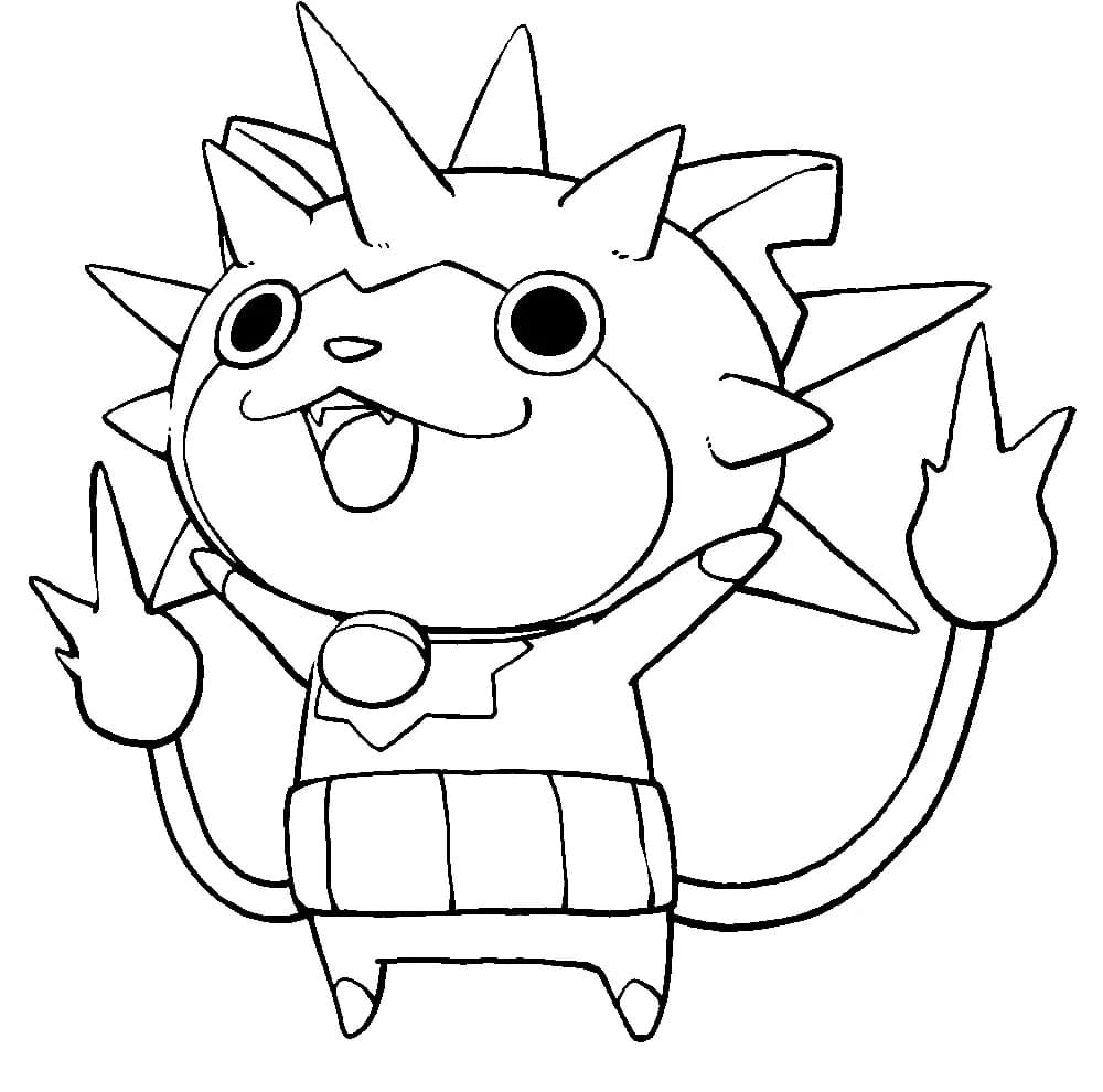 Thornyan i Yo-kai Watch fargelegging