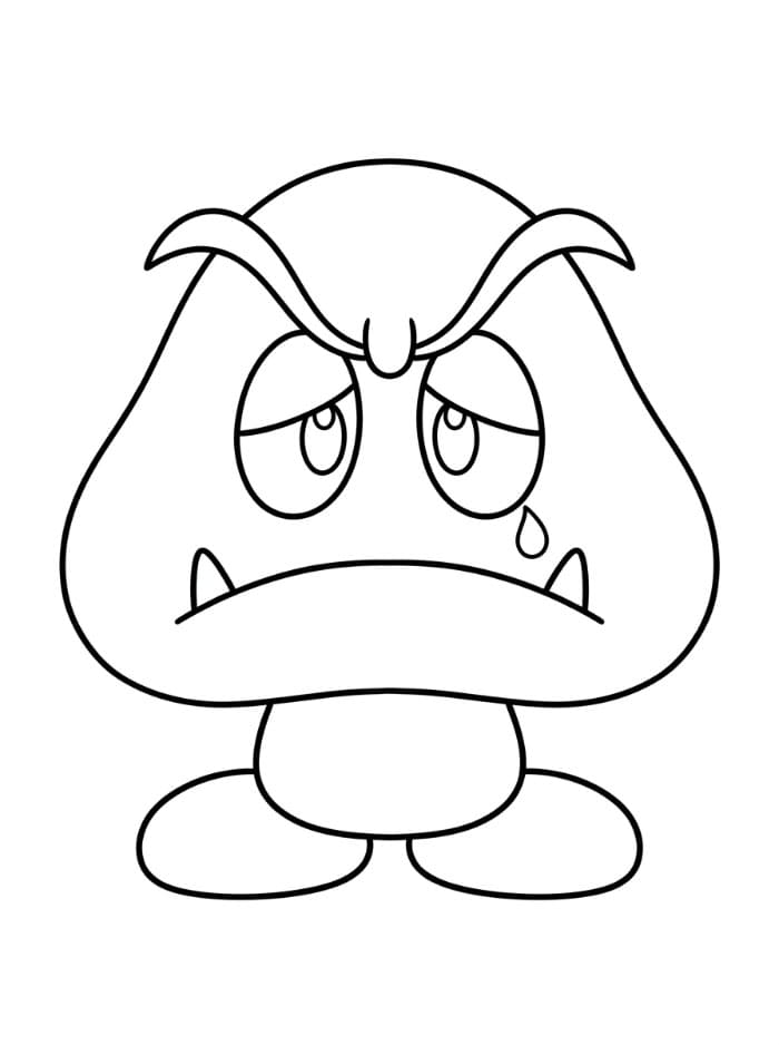 Trist Goomba fargelegging