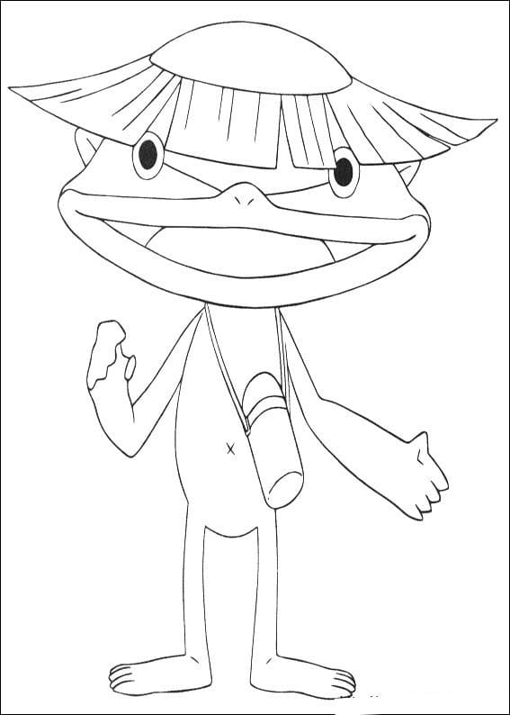 Walkappa fra Yo-kai Watch fargelegging