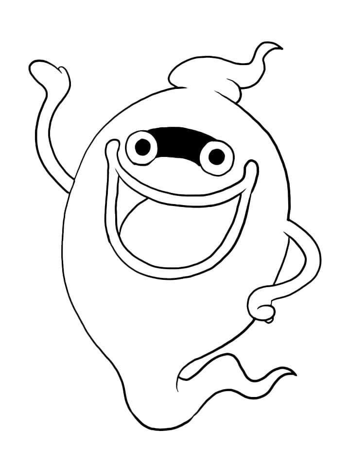 Whisper fra Yo-kai Watch fargelegging
