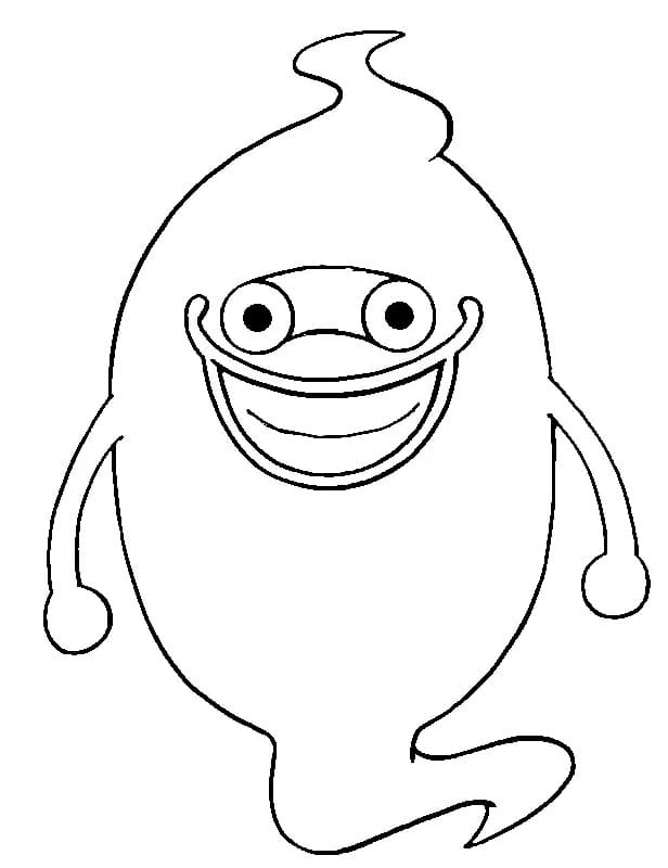 Whisper i Yo-kai Watch fargelegging