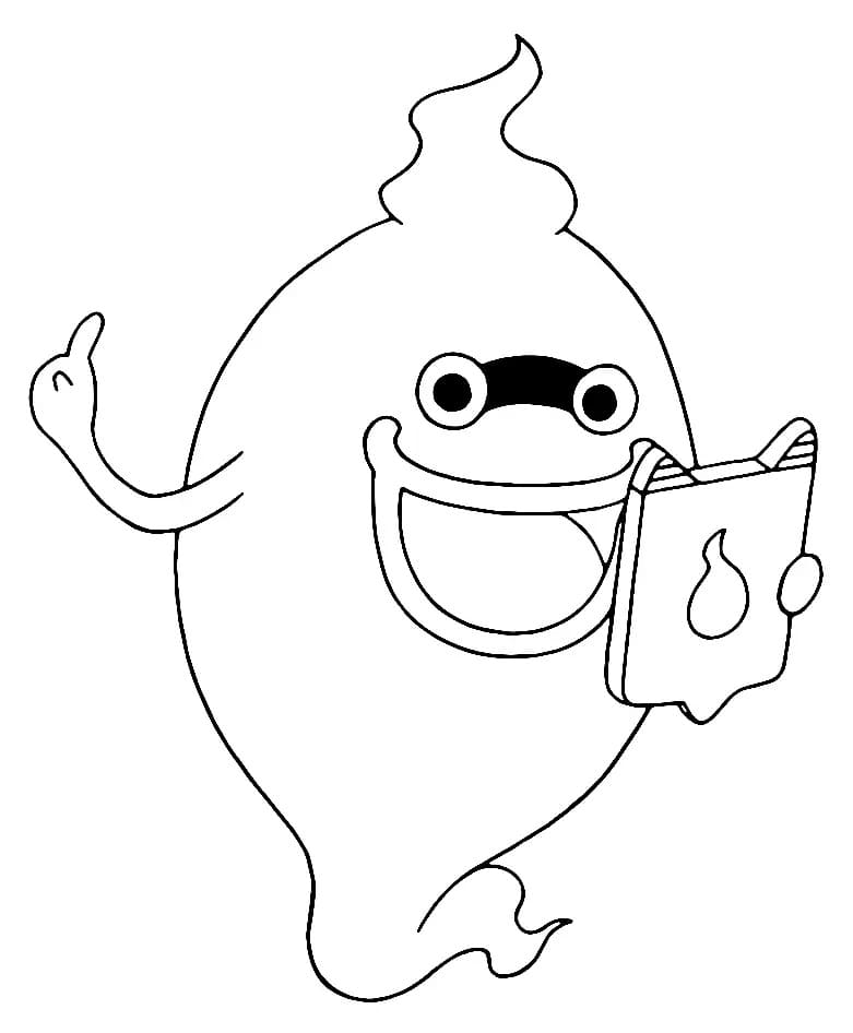 Whisper Yo-kai Watch fargelegging
